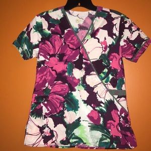 Wink brand scrub top